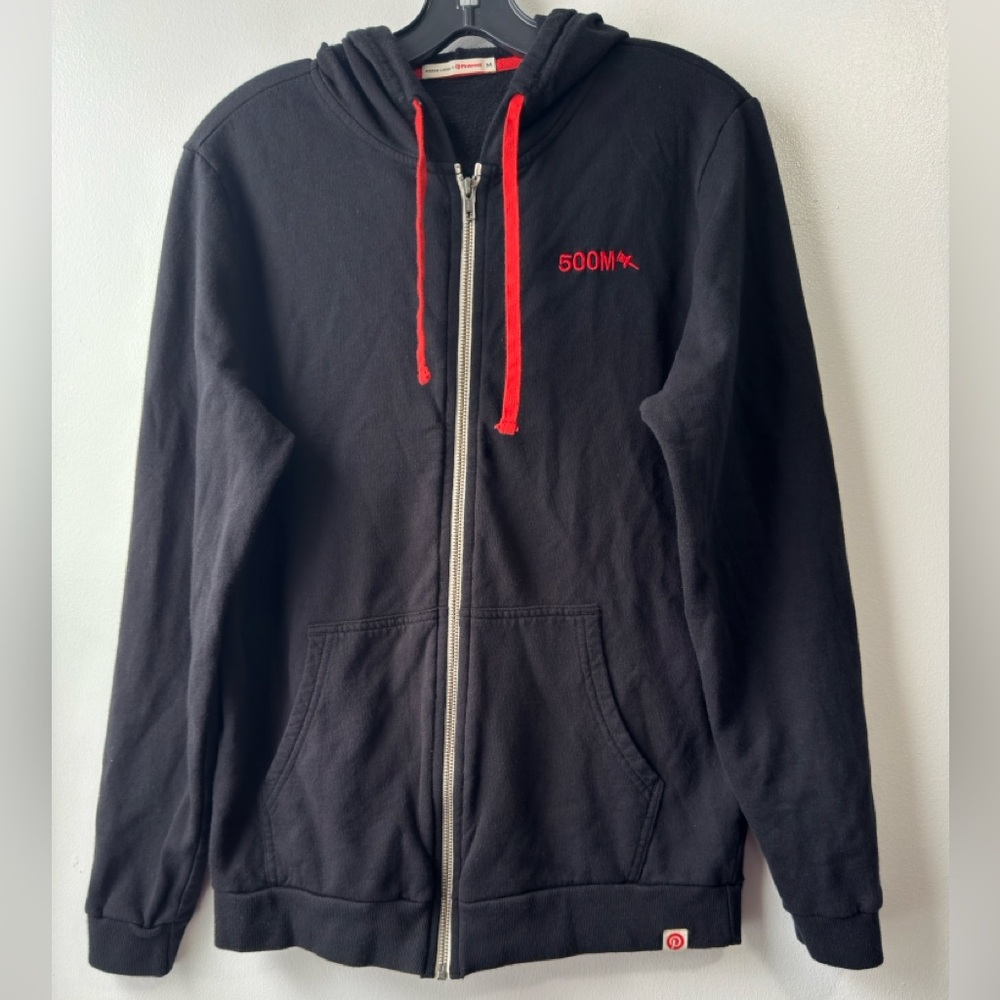 Marine Layer X Pinterest Women’s Black Full Zip Hoodie